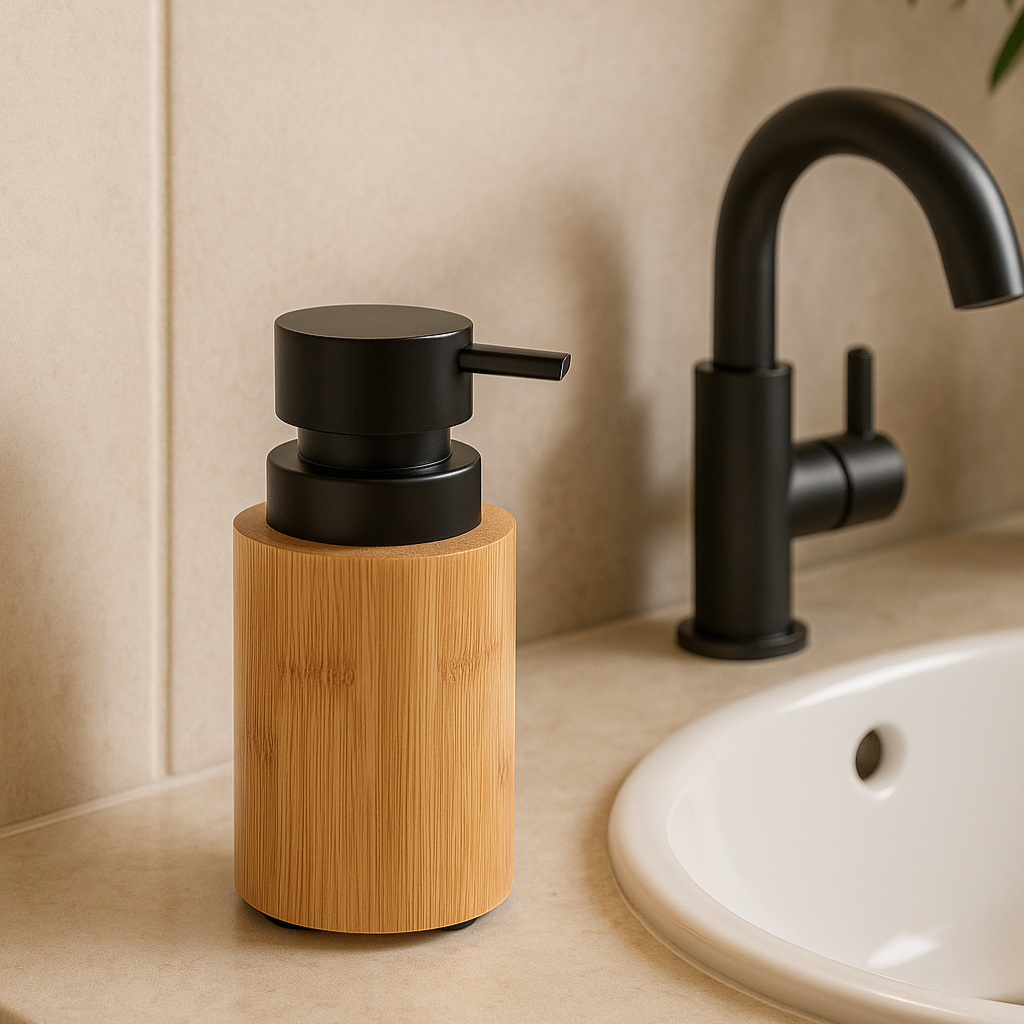 Distributeur de savon en bambou KANOA