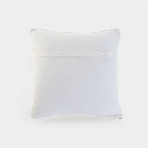 Coussin texturé rayures bleues CÔME