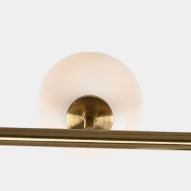 Suspension dorée et sphère en verre LIZE