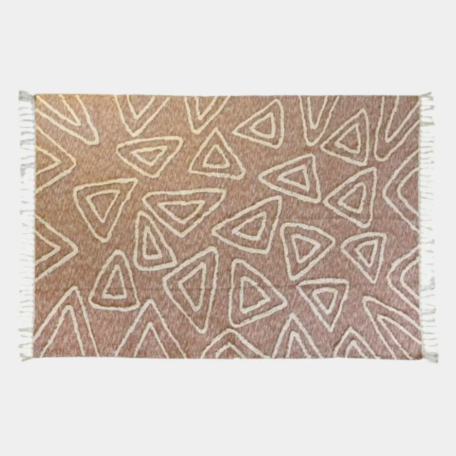 Tapis terre cuite TYLAN - 160 x 230