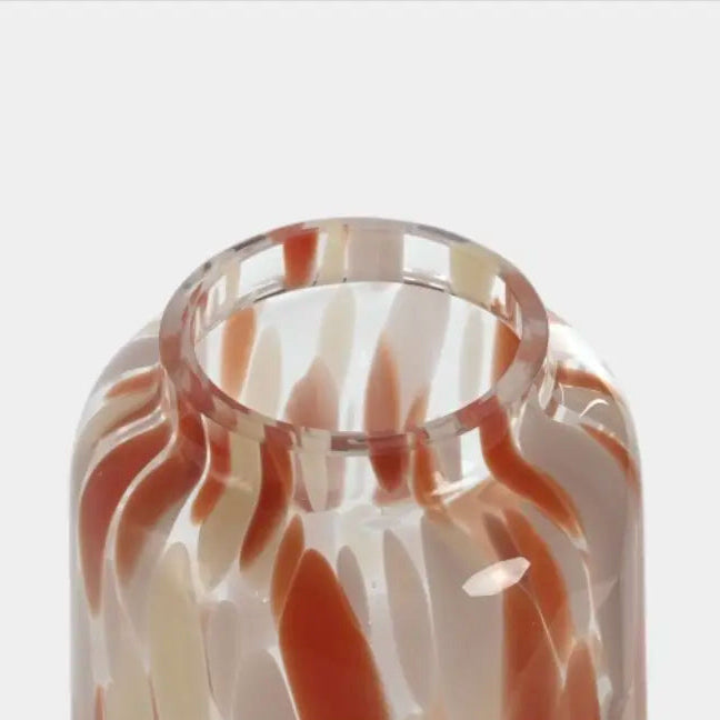 Vase tacheté saumon VASIA