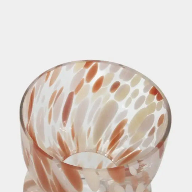 Vase tacheté saumon VERDUN