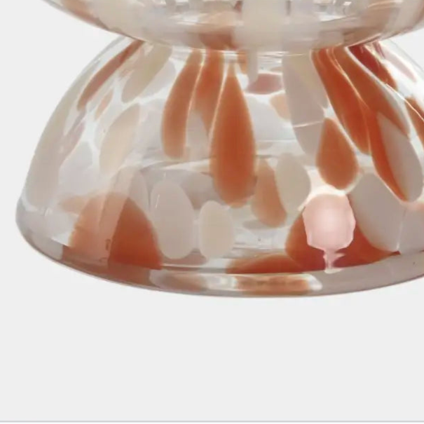 Vase tacheté saumon VERDUN