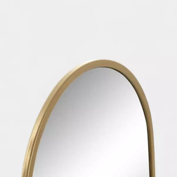 Miroir de table doré en métal GASPARD