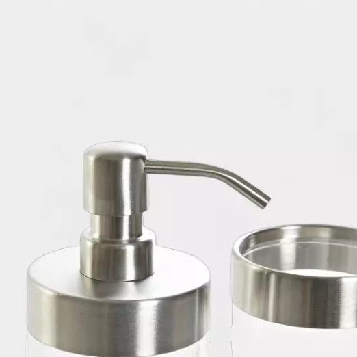 Ensemble de bain transparent & argenté BOBY