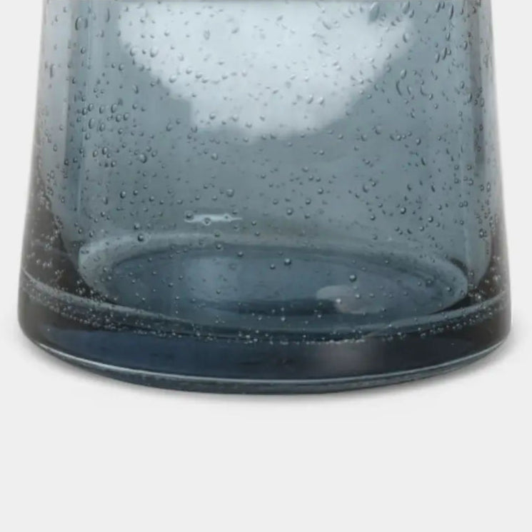 Pichet en verre bleu KELLY