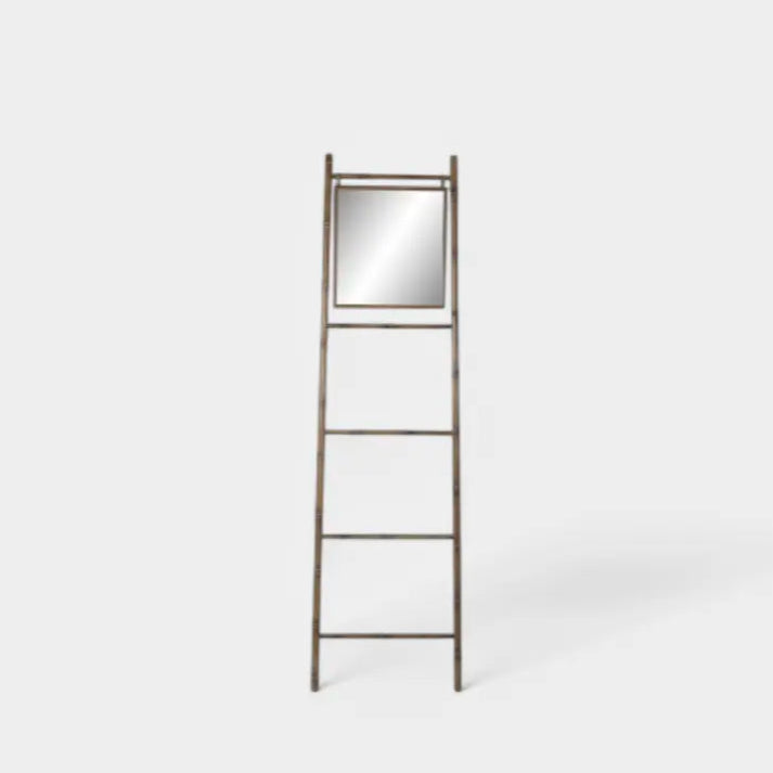Échelle porte-serviette avec miroir intégré MUSA