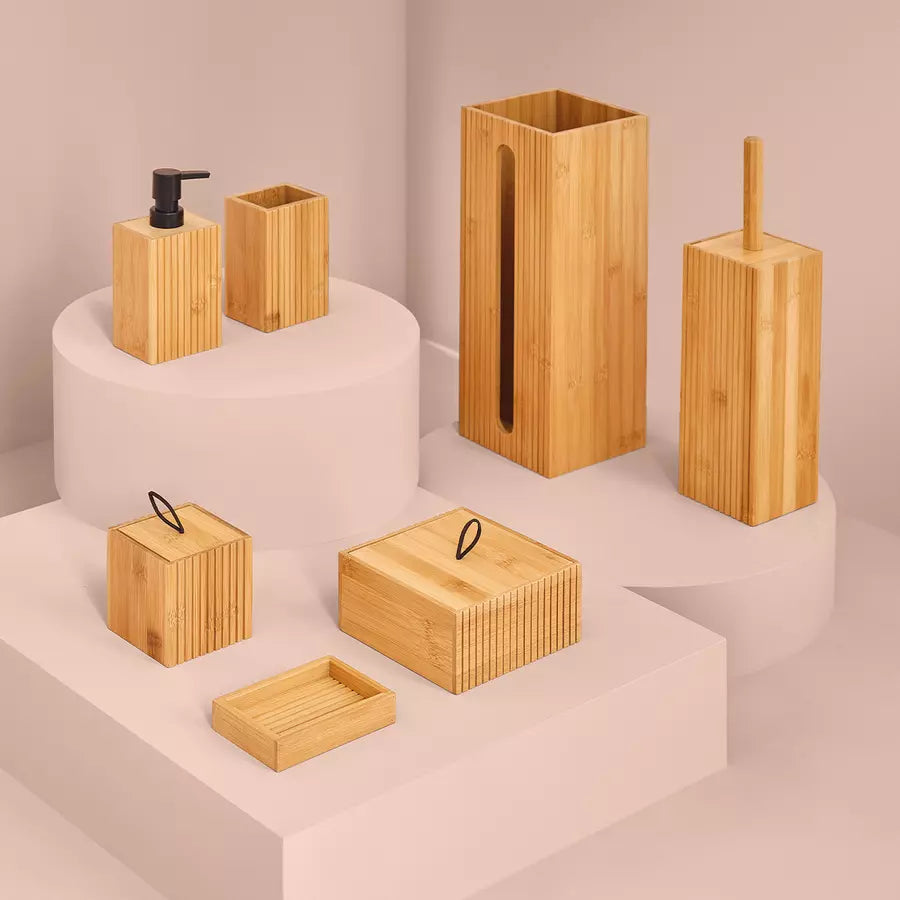 Pot en bambou rectangulaire BONNIE