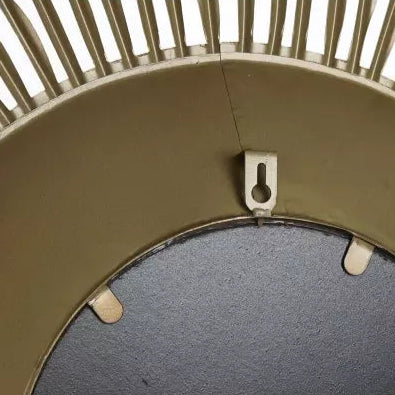 Miroir mural rond effet soleil MEDUSE