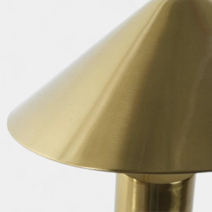 Lampe de bureau dorée LISA