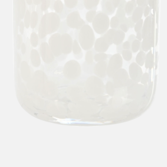 Set de verres écaille blanc GINA (6 unités)