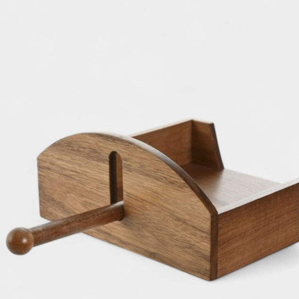 Porte-serviettes en bois d'acacia NILS