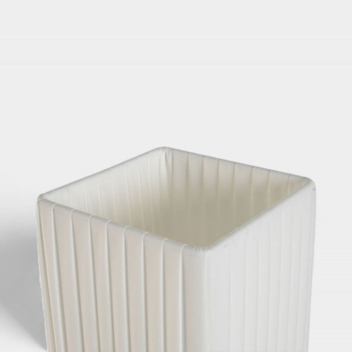 Lampe de table moderne en tissu blanc RIVA