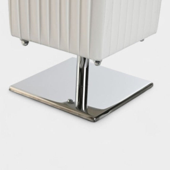 Lampe de table moderne en tissu blanc RIVA