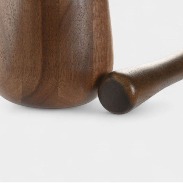 Mortier en bois d'acacia DAVID