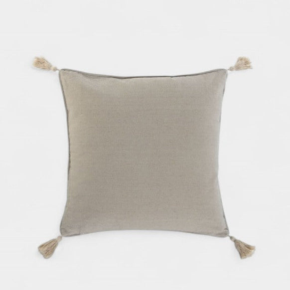 Coussins beige naturel esprit bohème CALIE