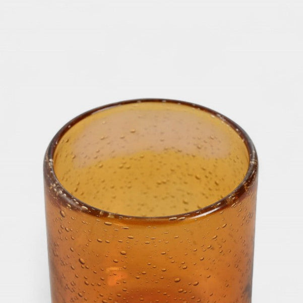 Set de verres ambre GIULIA (6 Unités)
