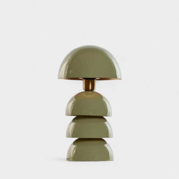 Lampe à poser design vert sauge