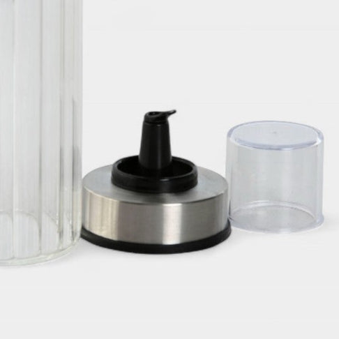 Ensemble salière et poivrier avec socle en bambou