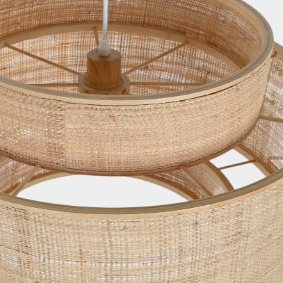 Suspension en bambou naturel