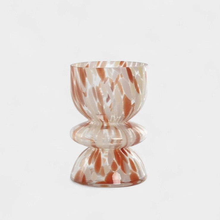 Vase tacheté saumon VERDUN