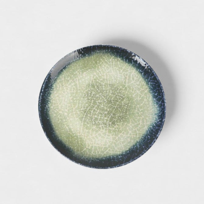 Assiette plate émaillée en grès Olaf (6 Unités)