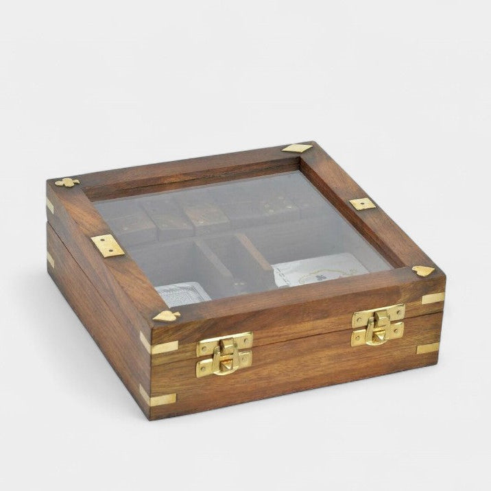 Coffret de jeu en bois