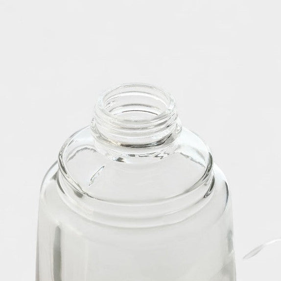 Bouteille d'eau en verre intégré transparent