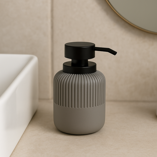 Distributeur de savon gris