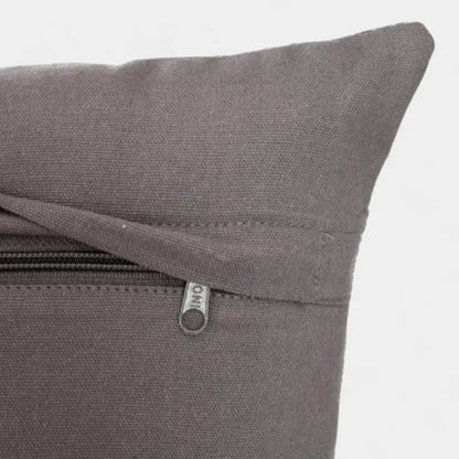 Coussin rectangle gris à motif COSMOS
