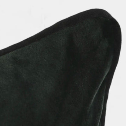 Coussin velours vert CANDIDE L