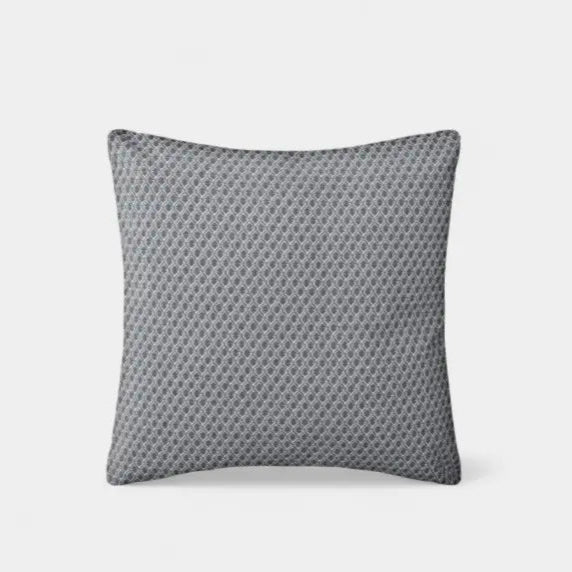 Coussin carré à motifs gris COSMOS