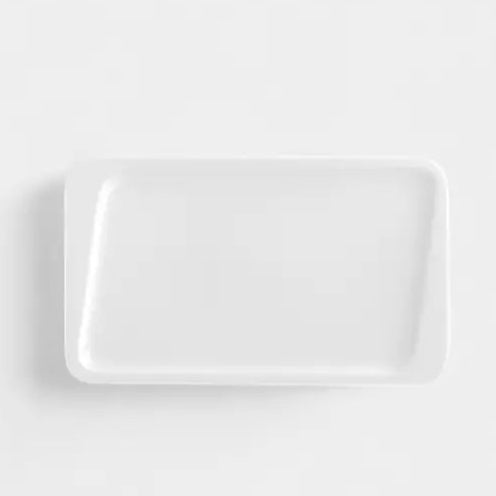 Assiette design blanche, ACHILLE (S) (6 unités)