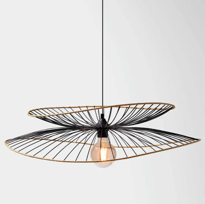 Suspension en métal noir et beige Atmosphera LAETICIA