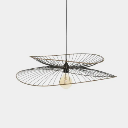 Suspension en métal noir et beige Atmosphera LAETICIA