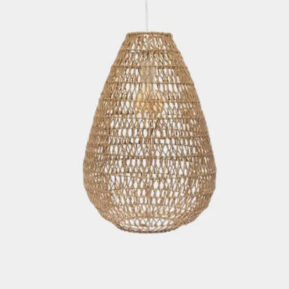 Suspension goutte en osier LOUKA
