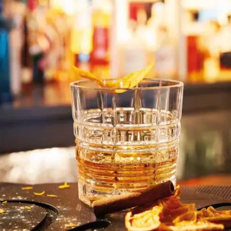 Set de verres quadrillé, whisky, GRACE XS (6 unités)