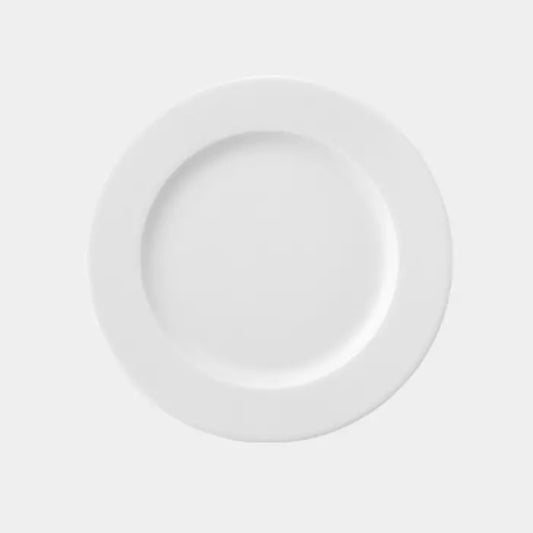 Assiette plate céramique Blanc ARTHUR (6 Unités)
