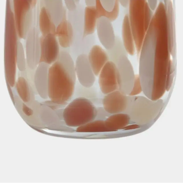 Vase tacheté saumon VASIA