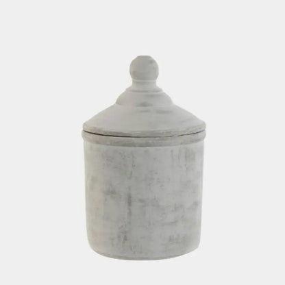 Pot en ciment gris VERIKA