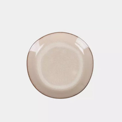 Assiette creuse Beige INES (6 Unités)
