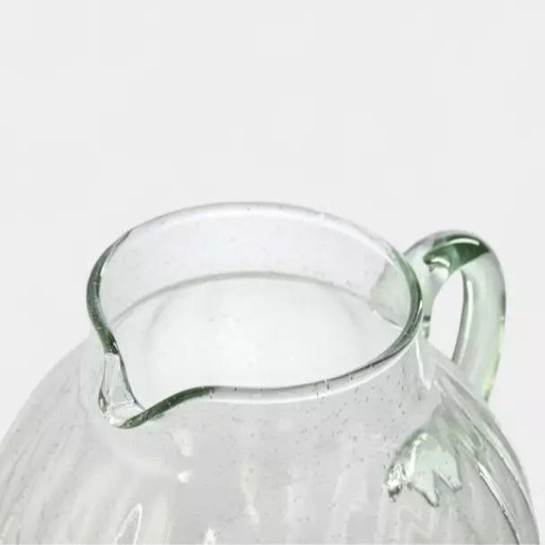 Pichet en verre soufflé GARANCE