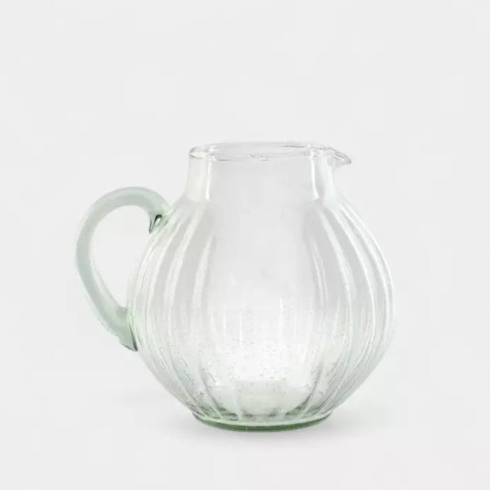 Pichet en verre soufflé GARANCE
