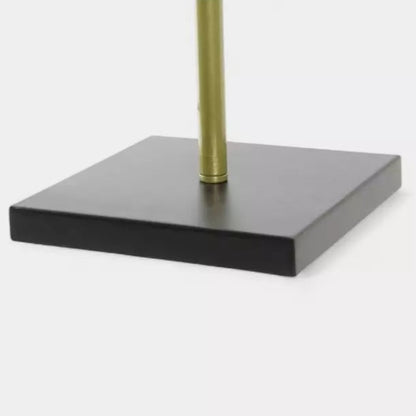 Lampe de bureau noire et dorée ALTO