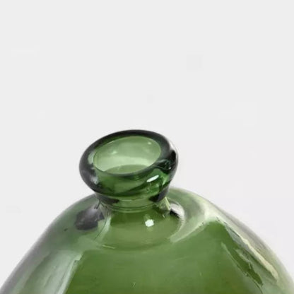 Vase dame jeanne en verre recyclé SIENA