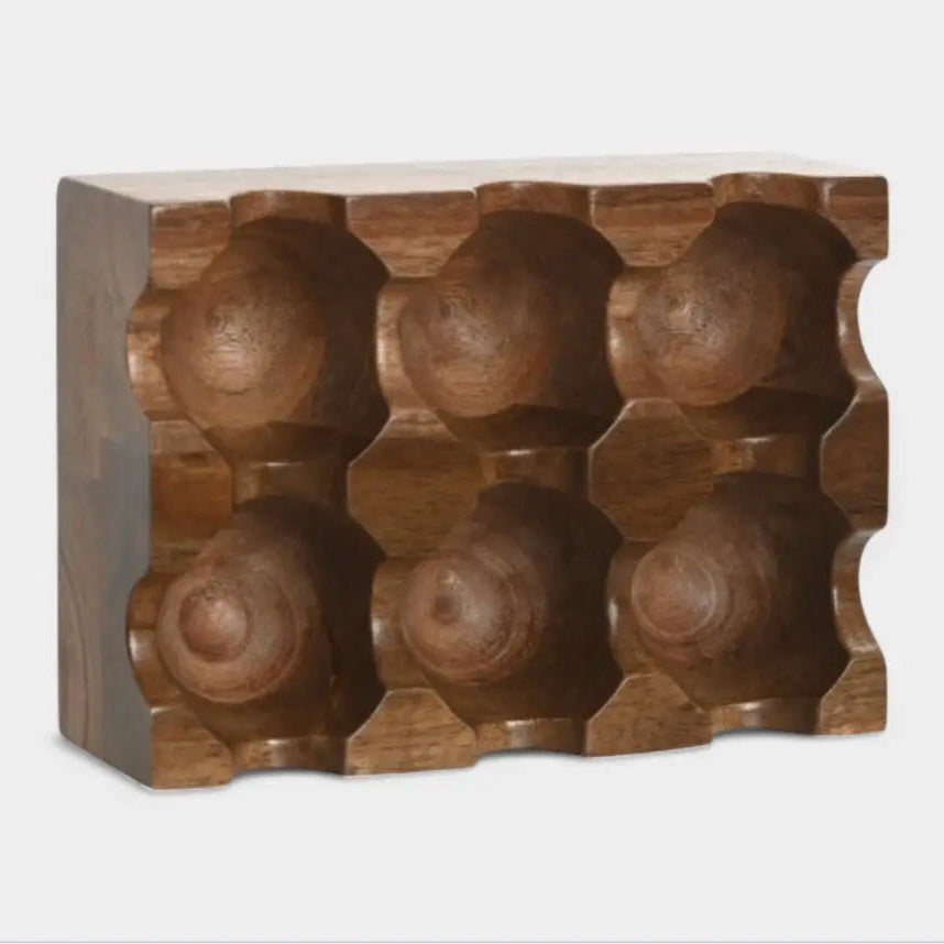 Coquetier en bois d'Acacia KAI