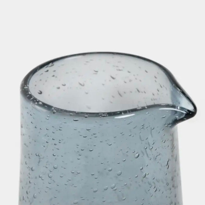 Pichet en verre bleu KELLY