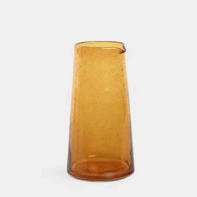 Pichet en verre orange KELLY