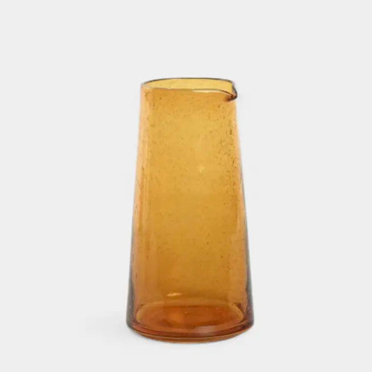 Pichet en verre orange KELLY