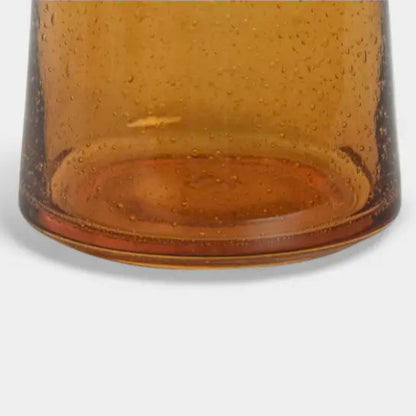 Pichet en verre orange KELLY